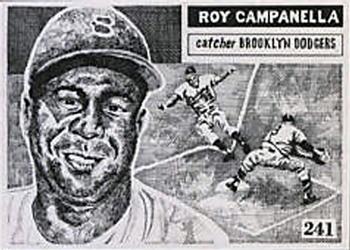 1984-89 O'Connell and Son Ink #241 Roy Campanella Front