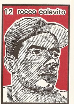 1984-89 O'Connell and Son Ink #12 Rocky Colavito Front