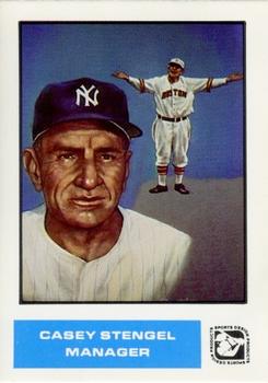 1984-85 Sports Design Products #35 Casey Stengel Front
