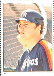 1982 Fleer Stamps #44 Terry Puhl Front
