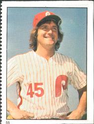 1982 Fleer Stamps #55 Tug McGraw Front