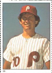1982 Fleer Stamps #56 Larry Bowa Front
