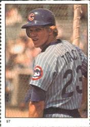 1982 Fleer Stamps #97 Jim Tracy Front