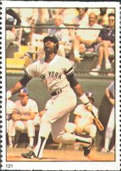 1982 Fleer Stamps #121 Willie Randolph Front