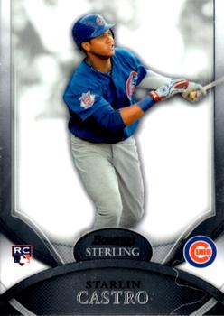 2010 Bowman Sterling #3 Starlin Castro Front
