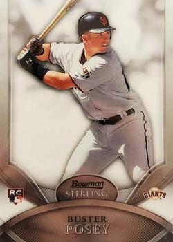 2010 Bowman Sterling #23 Buster Posey Front
