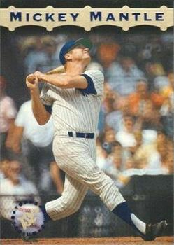 1996 Stadium Club - Mickey Mantle Gold #MM16 Mickey Mantle Front