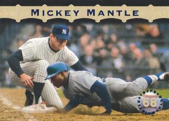 1996 Stadium Club - Mickey Mantle Gold #MM17 Mickey Mantle Front