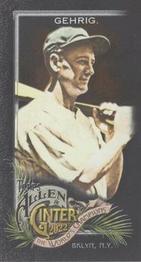 2022 Topps Allen & Ginter X - Mini #26 Lou Gehrig Front