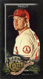 2022 Topps Allen & Ginter X - Mini #35 Mike Trout Front