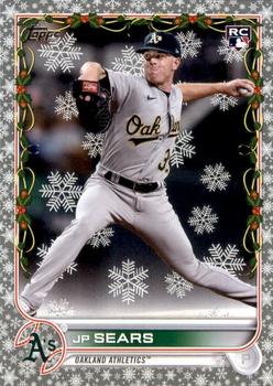 2022 Topps Holiday - Metallic #HW80 JP Sears Front