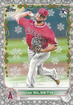 2022 Topps Holiday - Metallic #HW148 Chase Silseth Front