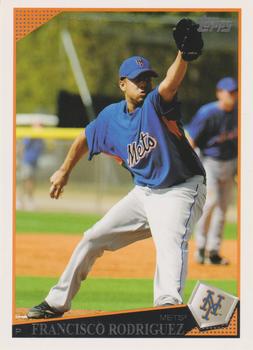 2009 Topps - New York Mets #NYM3 Francisco Rodriguez Front