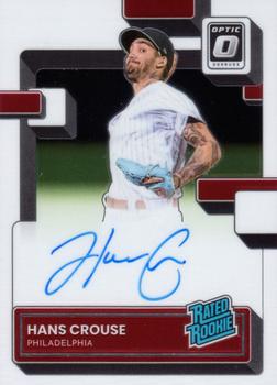 2022 Donruss Optic - Rated Rookie Signatures #RRS-HC Hans Crouse Front