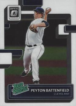 2022 Donruss Optic - Rated Prospects #RP-1 Peyton Battenfield Front