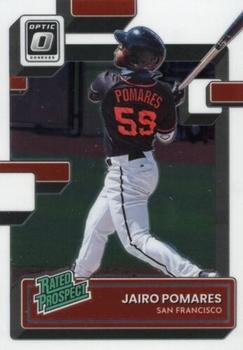 2022 Donruss Optic - Rated Prospects #RP-5 Jairo Pomares Front