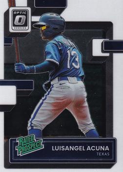 2022 Donruss Optic - Rated Prospects #RP-9 Luisangel Acuna Front