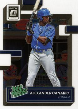 2022 Donruss Optic - Rated Prospects #RP-12 Alexander Canario Front