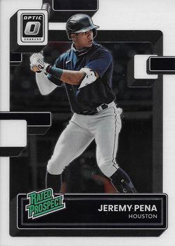 2022 Donruss Optic - Rated Prospects #RP-23 Jeremy Pena Front
