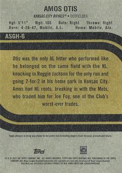2022 Topps Heritage - 1973 MLB All-Star Game Highlights #ASGH-6 Amos Otis Back