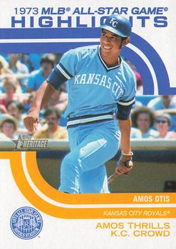 2022 Topps Heritage - 1973 MLB All-Star Game Highlights #ASGH-6 Amos Otis Front