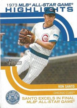 2022 Topps Heritage - 1973 MLB All-Star Game Highlights #ASGH-8 Ron Santo Front
