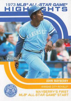 2022 Topps Heritage - 1973 MLB All-Star Game Highlights #ASGH-12 John Mayberry Front