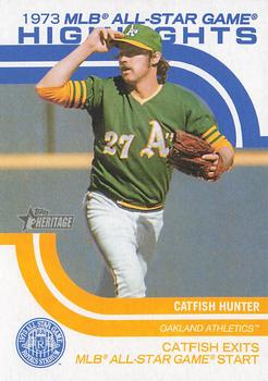 2022 Topps Heritage - 1973 MLB All-Star Game Highlights #ASGH-14 Catfish Hunter Front
