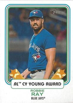 2022 Topps Heritage - Award Winners #AW-3 Robbie Ray Front