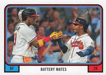 2022 Topps Heritage - Combo Cards #CC-6 Battery Mates Front