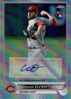 2022 Topps Chrome Update - Autographs #AC-CO Connor Overton Front