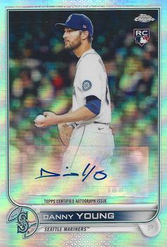 2022 Topps Chrome Update - Autographs #AC-DY Danny Young Front