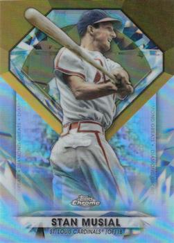2022 Topps Chrome Update - Diamond Greats Die Cuts #DGC-49 Stan Musial Front