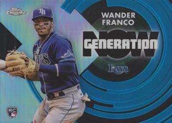 2022 Topps Chrome Update - Generation Now Chrome #GNC-4 Wander Franco Front