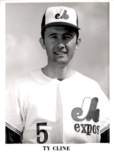 1969 Montreal Expos 5x7 Photos #NNO Ty Cline Front