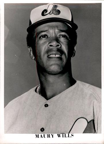 1969 Montreal Expos 5x7 Photos #NNO Maury Wills Front