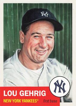 2023 Topps Living #600 Lou Gehrig Front
