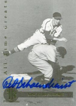 1995 Front Row Premium All-Time Greats Red Schoendienst - Signature Series #1 Red Schoendienst Front