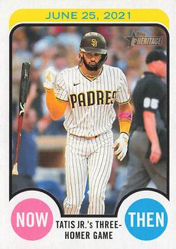 2022 Topps Heritage - Now and Then #NAT-6 Fernando Tatis Jr. Front
