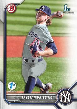 2022 Bowman Draft 1st Edition #BD-43 Trystan Vrieling Front