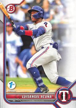 2022 Bowman Draft 1st Edition #BD-159 Luisangel Acuña Front