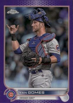 2022 Topps Chrome Update - Purple Refractor #USC11 Yan Gomes Front