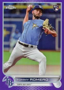 2022 Topps Chrome Update - Purple Refractor #USC104 Tommy Romero Front