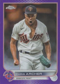 2022 Topps Chrome Update - Purple Refractor #USC113 Chris Archer Front