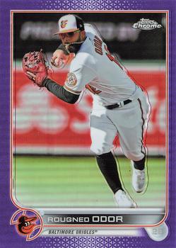 2022 Topps Chrome Update - Purple Refractor #USC152 Rougned Odor Front