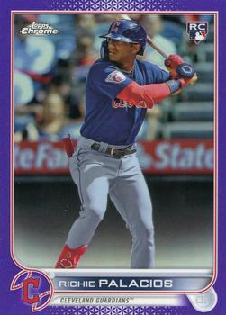 2022 Topps Chrome Update - Purple Refractor #USC169 Richie Palacios Front