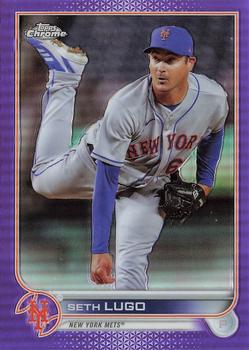 2022 Topps Chrome Update - Purple Refractor #USC177 Seth Lugo Front