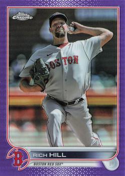 2022 Topps Chrome Update - Purple Refractor #USC184 Rich Hill Front