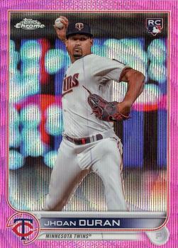 2022 Topps Chrome Update - Pink Wave Refractor #USC34 Jhoan Duran Front