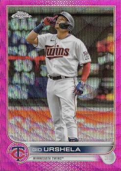 2022 Topps Chrome Update - Pink Wave Refractor #USC69 Gio Urshela Front